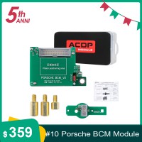 Yanhua ACDP Module 10 Porsche BCM Key Programming for Porsche 2010-2018 Add Key&All Keys Lost Key with License A900