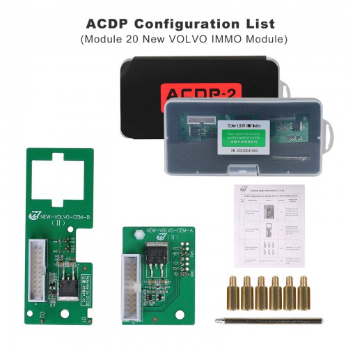 2024 Yanhua ACDP 2 IMMO Locksmith Package with Module 1/2/3/7/9/10/12/20/24/29 for BMW Land Rover Porsche Volvo Audi with Free Gifts