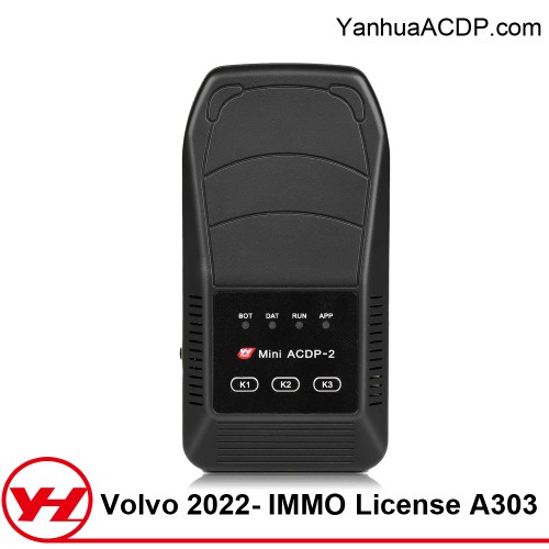 A303 License for Volvo 2022- IMMO Working with Volvo Module 20