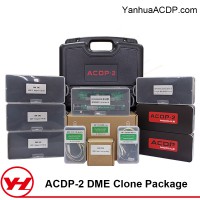 2024 Yanhua ACDP-2 DME ECU Clone Package with Module 3/8/15/18/27 and 12 Interface Boards for BMW Mercedes Benz