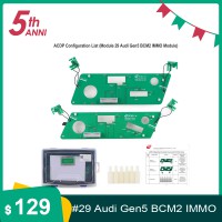 Yanhua ACDP Audi Gen5 BCM2 IMMO Module 29 with License A603