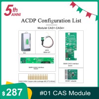 Yanhua ACDP Module 1 CAS Module for BMW CAS1-CAS4+ IMMO Key Programming and Odometer Reset via OBD/ICP with License A500