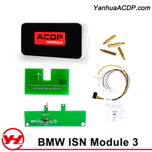 Yanhua Mini ACDP Module 3 BMW ISN Module Read & Write BMW DME ISN Code by OBD All Key Lost with License A50B A50D A50E