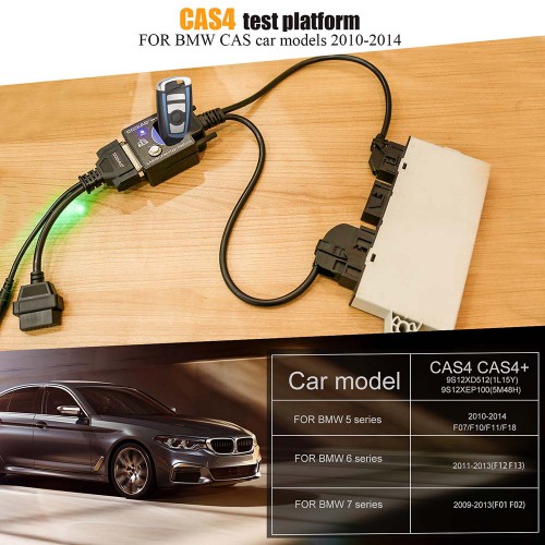 GODIAG BMW CAS4 & CAS4+ Test Platform plus GODIAG GT100 ECU Connector Box Support All Key Lost