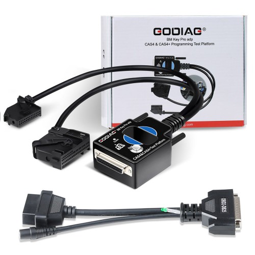 GODIAG BMW CAS4 & CAS4+ Test Platform plus GODIAG GT100 ECU Connector Box Support All Key Lost