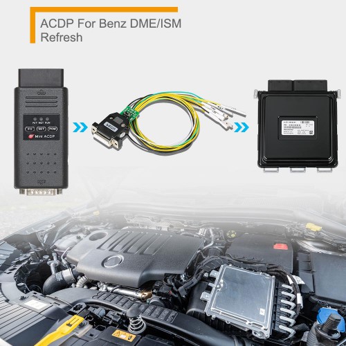 Yanhua ACDP Mercedes Benz DME/ISM Refresh Module 18 with License A102 for ACDP-1 Only