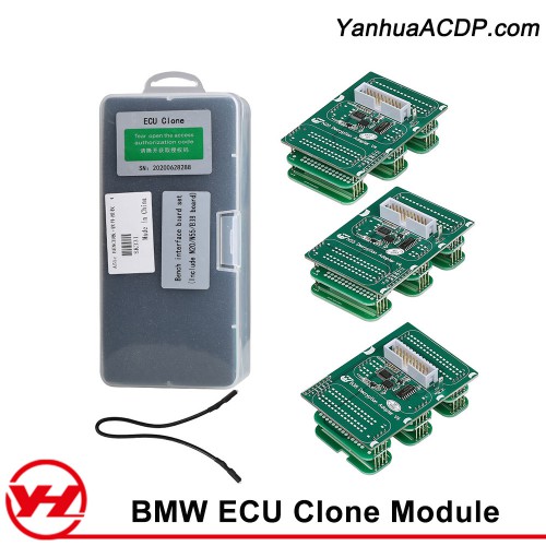 Yanhua ACDP BMW ECU Clone Module with Adapter and  Software License A51C for BMW N13/N20/N63/S63/N55/B38 DME ISN Read Write &Clone for ACDP-1 Only