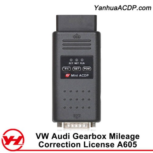 A605 License for VW Audi Gearbox Mileage Correction Working with Module 13/21