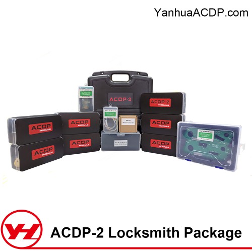 2023 Yanhua ACDP 2 IMMO Locksmith Package with Module 1/2/3/7/9/10/12/20/24/29 for BMW Land Rover Porsche Volvo Audi with Free Gifts