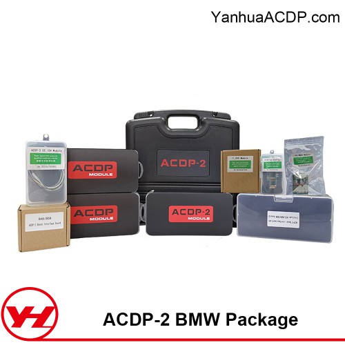 Yanhua ACDP 2 BMW Full Package with Module 1/2/3/4/7/8/11+ License for BMW Key Programming Cluster Correction with Free Gifts pk CGDI BMW/Xhorse VVDI2