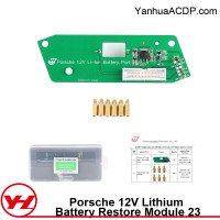 Yanhua ACDP Module 23 for 2018-2020 Porsche 12V lithium Battery Restore with License A901