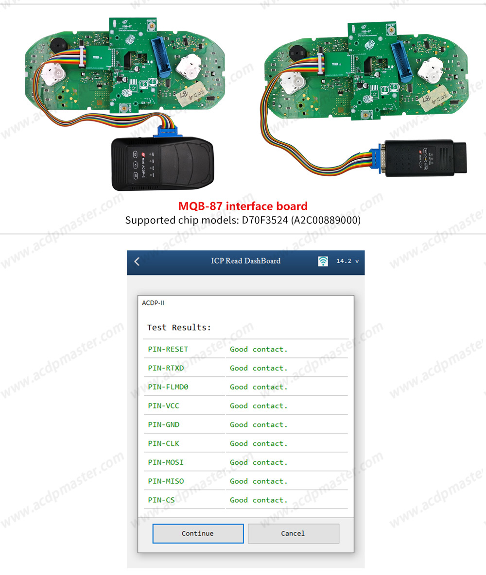 mqb48-immo-module33-mqb87-interface-board-connection